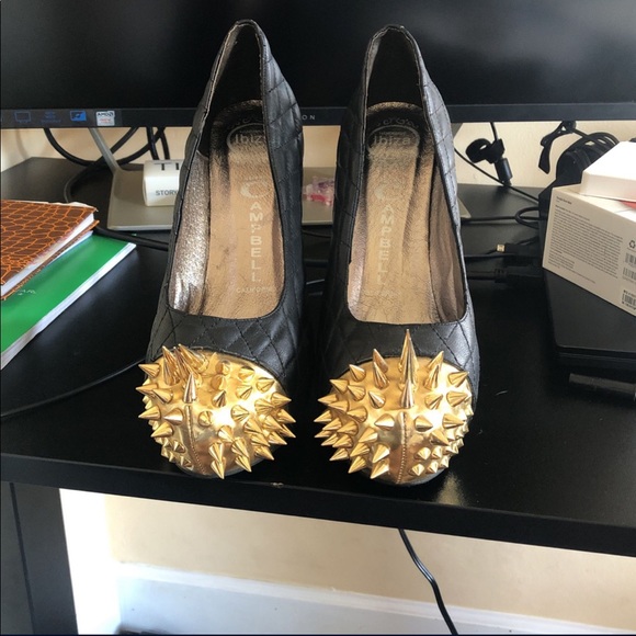 Jeffrey Campbell Battle Spike Pumps size 10 - Picture 2 of 6